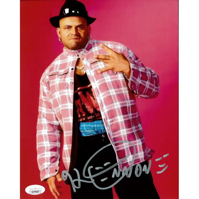 Konnan Flannel 8 x 10 Promo - JSA AUTOGRAPHED