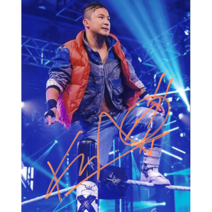 Kushida In Corner 8 x 10 Promo - AUTOGRAPHED