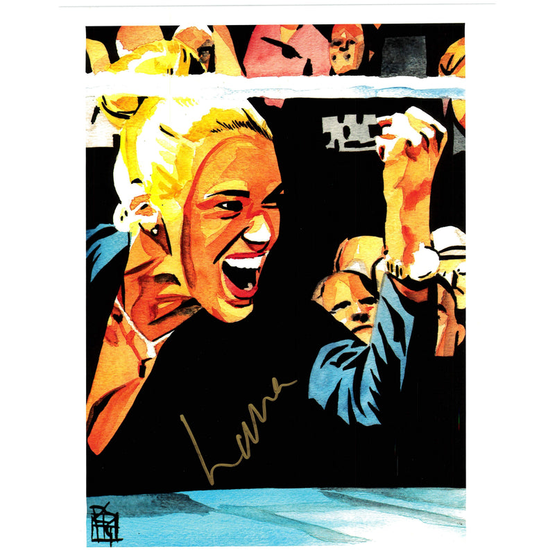 Lana Crush 11 x 14 Poster - AUTOGRAPHED