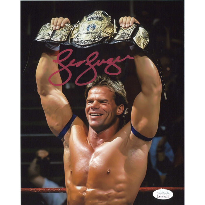 Lex Luger What If 8 x 10 Promo - JSA AUTOGRAPHED