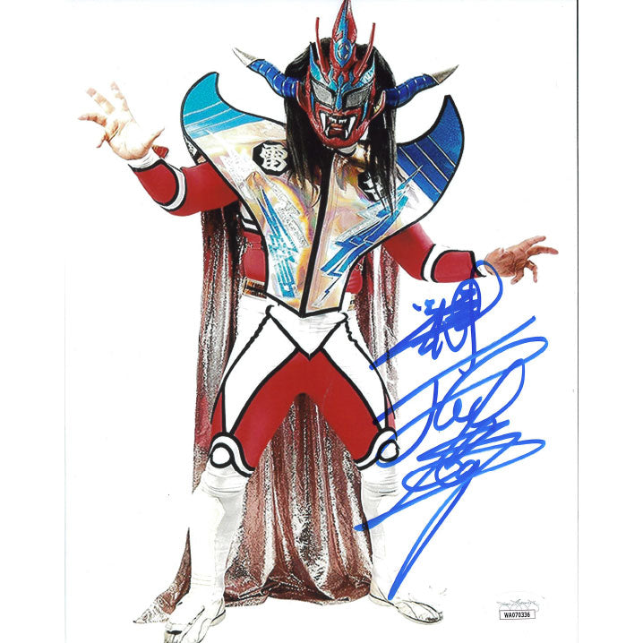 Jushin Liger Full Pose 8 x 10 Promo - JSA AUTOGRAPHED