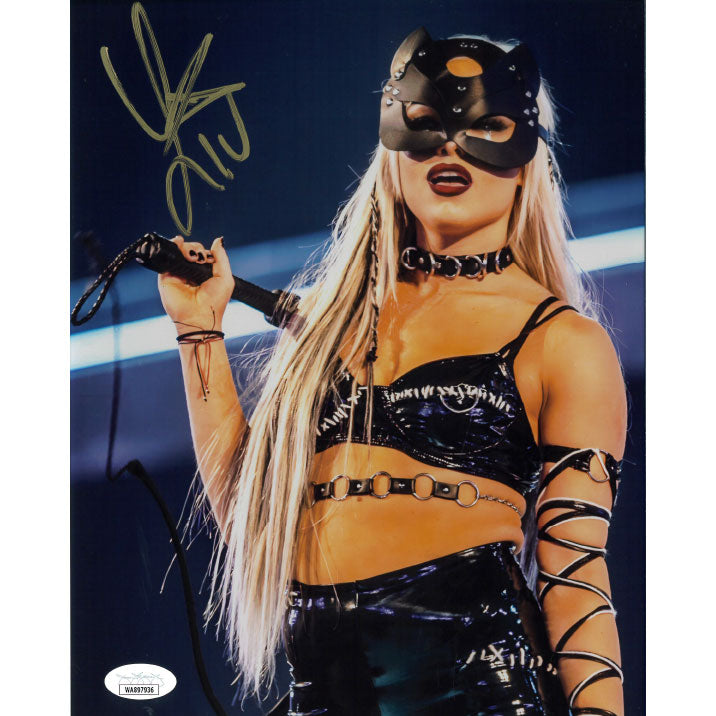 Liv Morgan Catwoman METALLIC 8 x 10 Promo - JSA AUTOGRAPHED