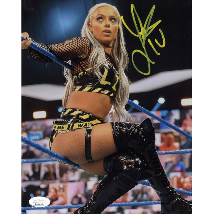 Liv Morgan Thunderdome METALLIC 8 x 10 Promo - JSA AUTOGRAPHED