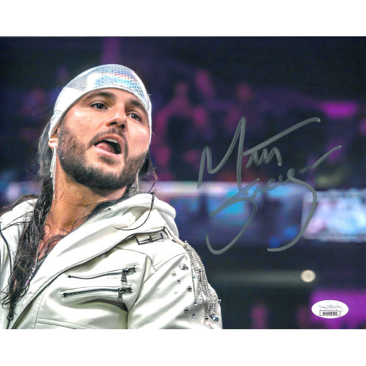 Matt Jackson Close Up 8 x 10 Promo - JSA AUTOGRAPHED