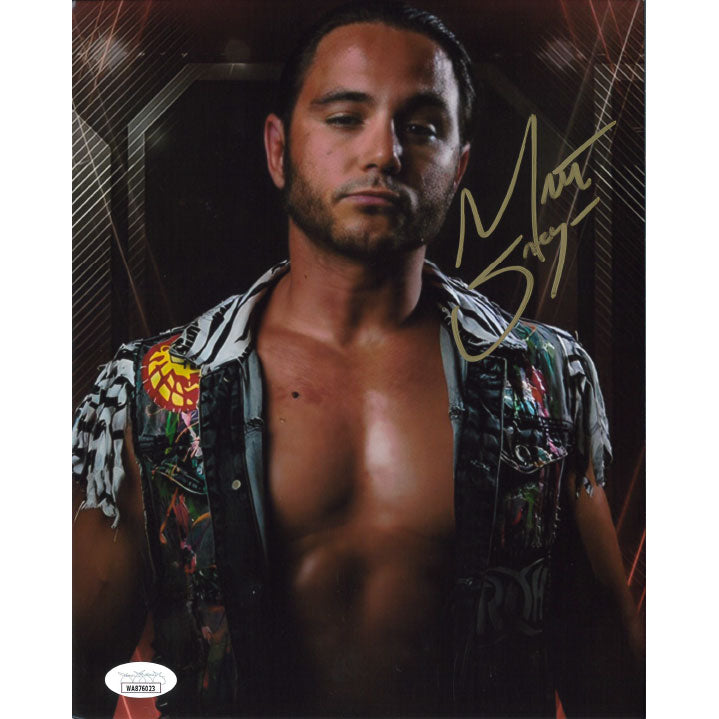 Matt Jackson Half Pose 8 x 10 Promo - JSA AUTOGRAPHED