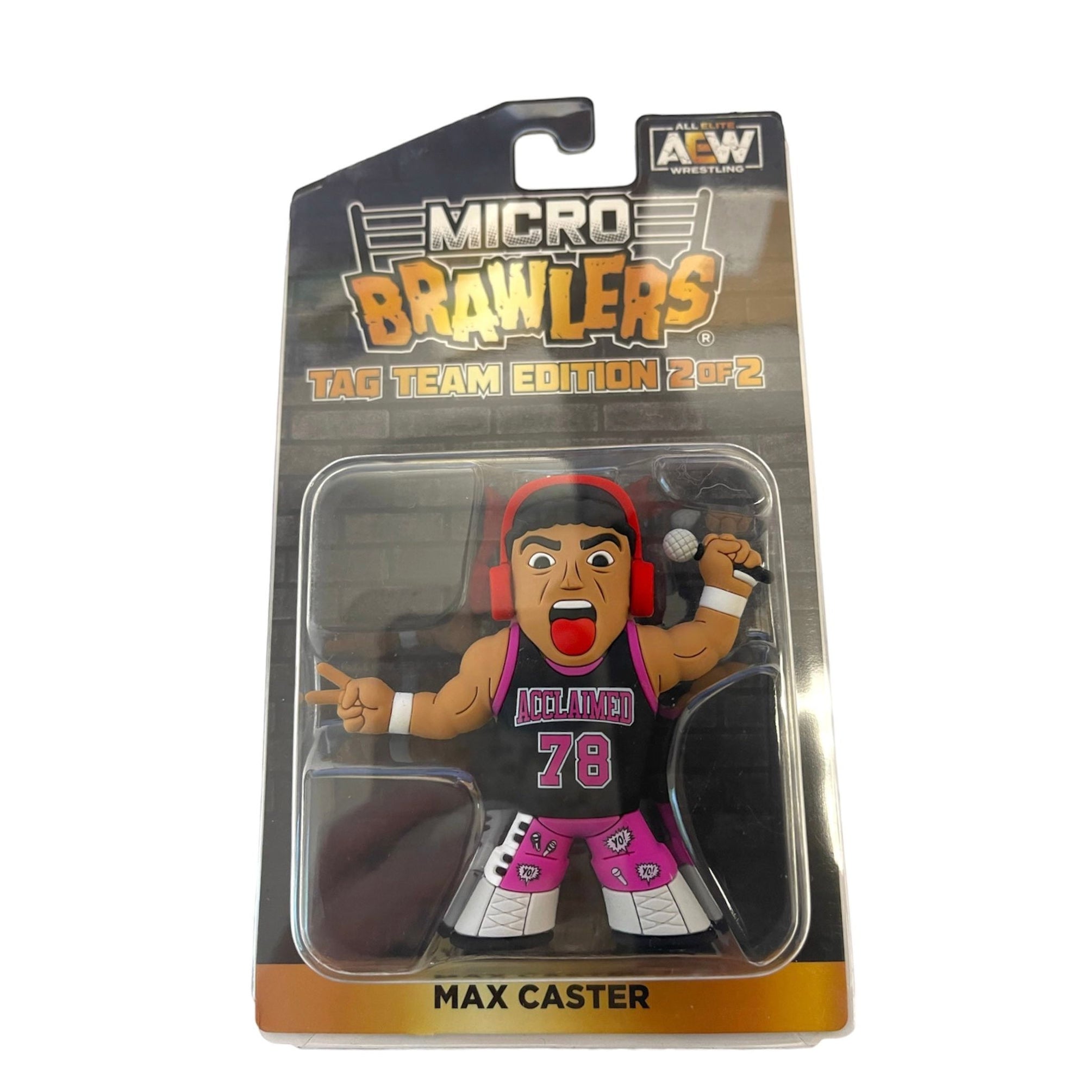 Unsigned Click Max Caster - Micro Brawlers Unsigned — Highspots.com