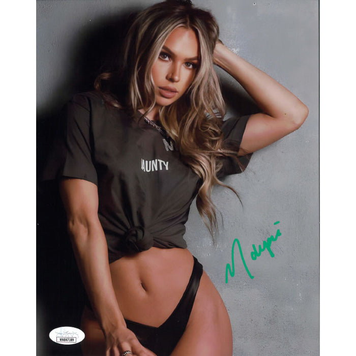 Maxxine Dupri Jaunty METALLIC 8 x 10 Promo - JSA AUTOGRAPHED