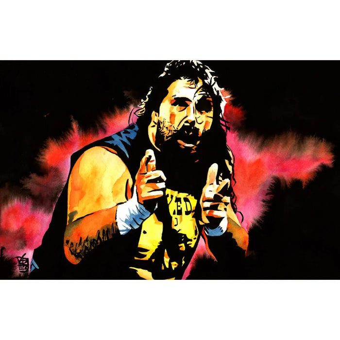 Mick Foley: Wanted 11x14 Poster