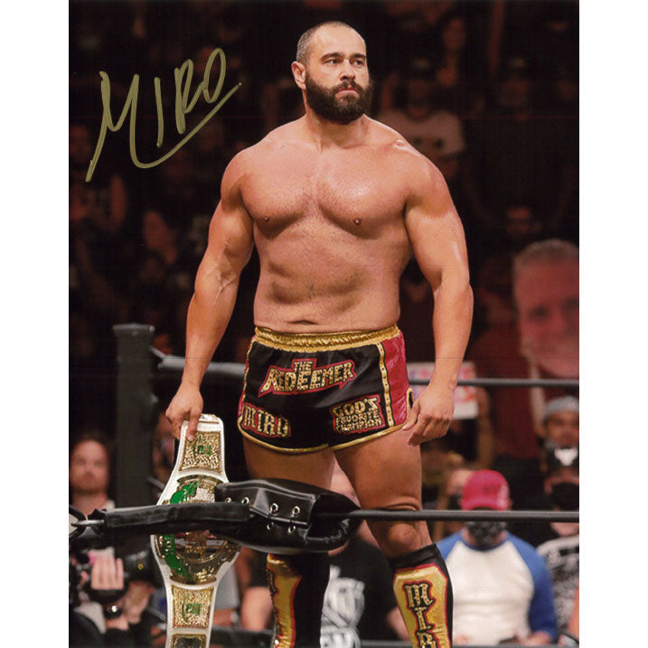 Miro Corner 8x10 Promo - AUTOGRAPHED