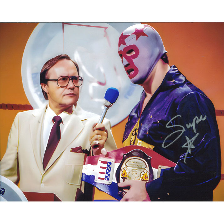 Masked Superstar Georgia Title 8 x 10 Promo - AUTOGRAPHED