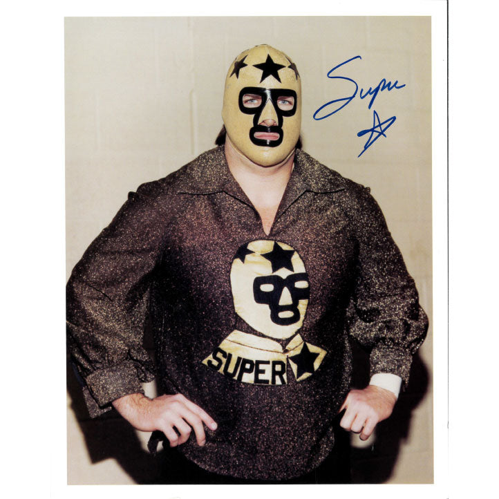 Masked Superstar Masked WR8 Ring 8 x 10 Promo - AUTOGRAPHED