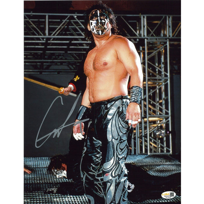 Great Muta Entrance 11x14 - JSA Autographed