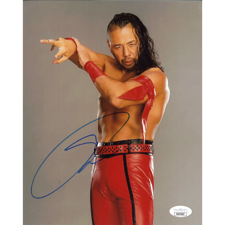 Shinsuke Nakamura Dance Pose 8 x 10 Promo - JSA AUTOGRAPHED