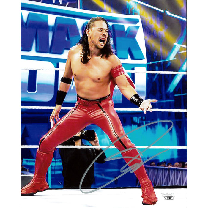 Shinsuke Nakamura In Ring SD 8 x 10 Promo - JSA AUTOGRAPHED