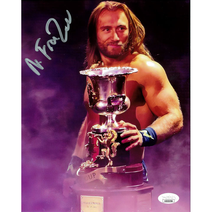 Nathan Frazer Purple Smoke 8 x 10 Promo - JSA AUTOGRAPHED