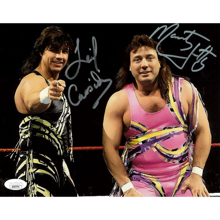 The New Rockers In Ring 8 x 10 Promo - JSA DUAL AUTOGRAPHED