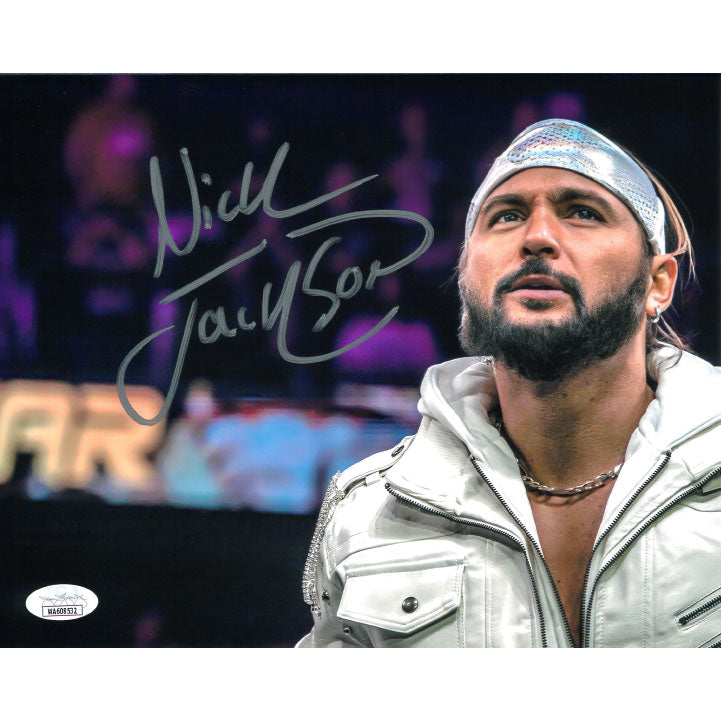 Nick Jackson Close Up 8 x 10 Promo - JSA AUTOGRAPHED