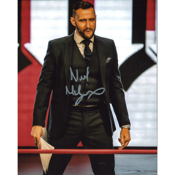 Nigel McGinness Stance 8 x 10 Promo - AUTOGRAPHED