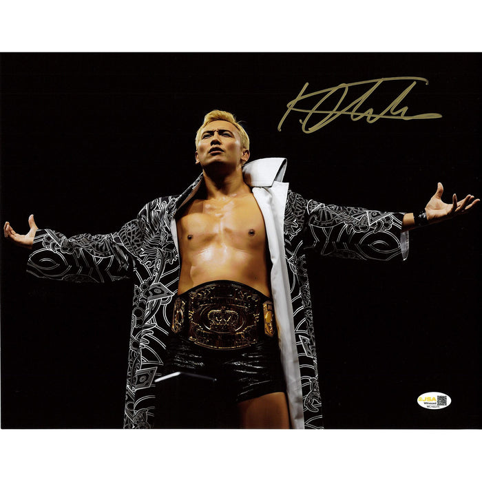 Kazuchika Okada In Corner 8x10 & 11x14 - JSA Autographed