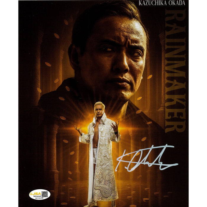 Kazuchika Okada 11x14 METALLIC AsylumGFX