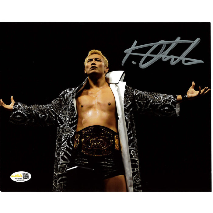 Kazuchika Okada In Corner 8x10 & 11x14 - JSA Autographed