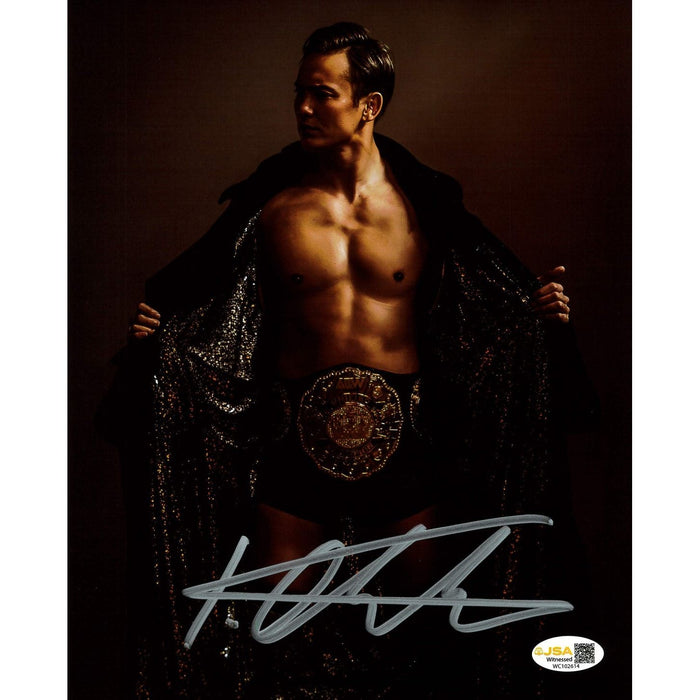 Kazuchika Okada Unified Champ 8x10 & 11x14 - JSA Autographed