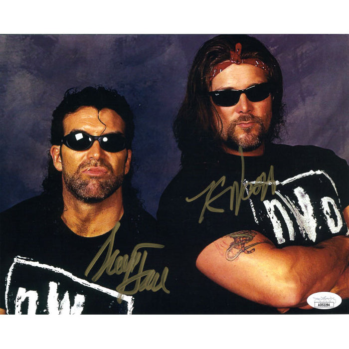 Outsiders Blue BG 8 x 10 Promo - JSA DUAL AUTOGRAPHED