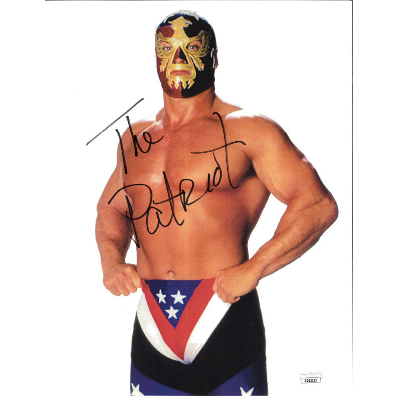 Patriot Hands on Hips 8.5 x 11 Promo - JSA AUTOGRAPHED