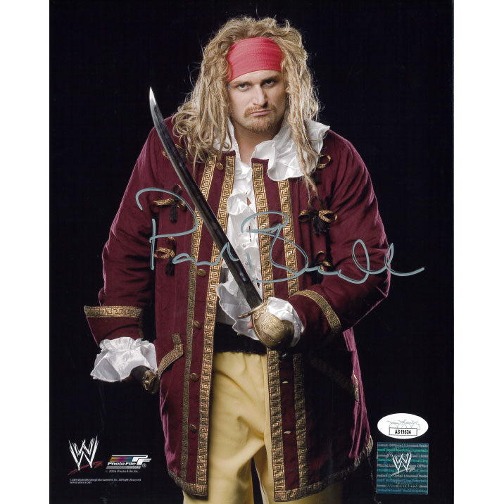 Paul Burchill Black BG PF 8 x 10 Promo - JSA AUTOGRAPHED