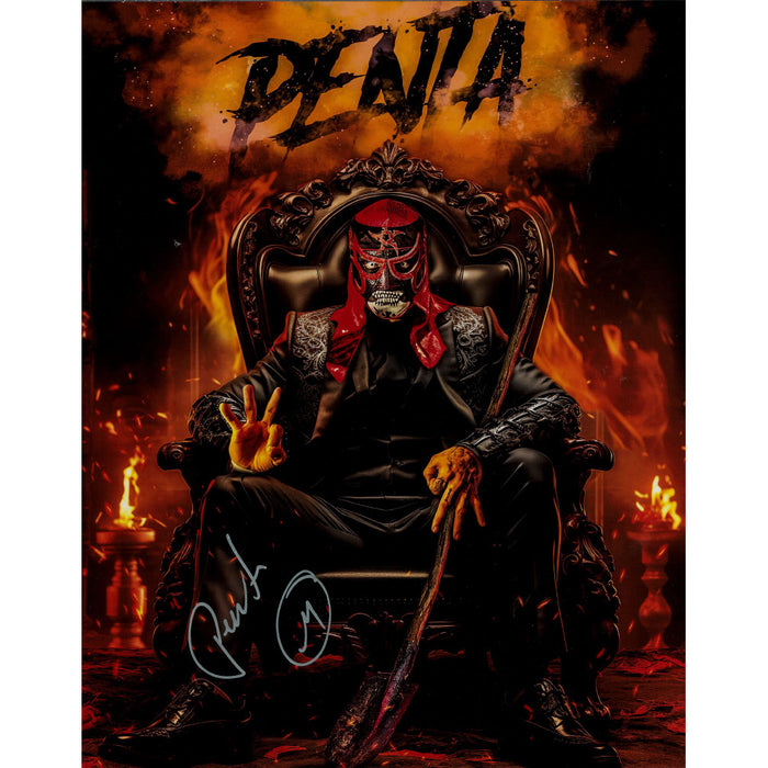 Penta El Zero M AsylumGFX METALLIC 11 x 14 Poster - AUTOGRAPHED