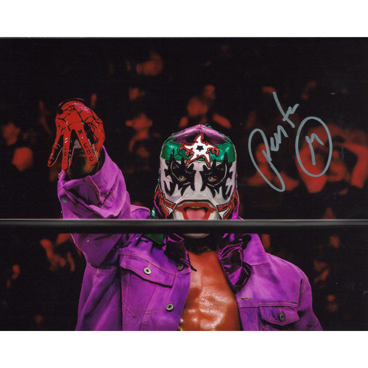 Penta El Zero M Cero Miedo Glove 8 x 10 Promo - AUTOGRAPHED