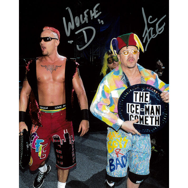 PG-13 Wolfie & Ice-Man 8 x 10 Promo - AUTOGRAPHED