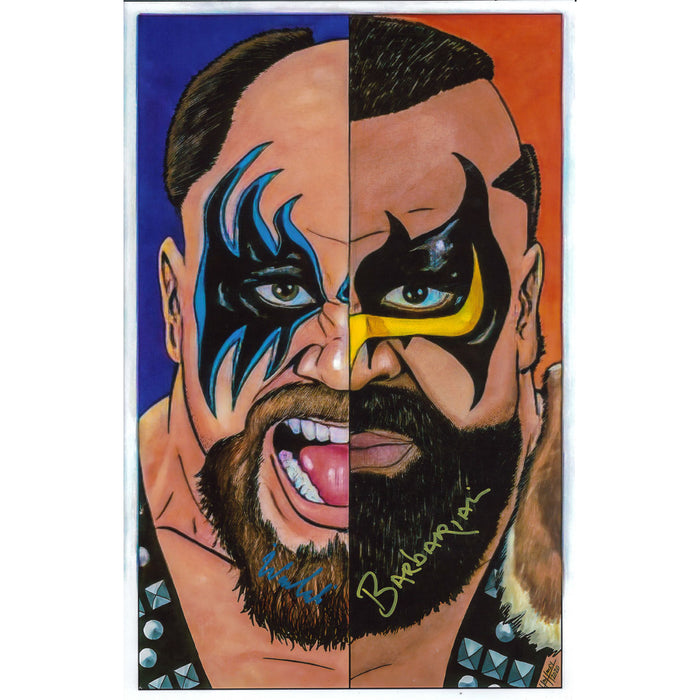Powers of Pain Haney 11 x 17 Poster - DUAL AUTOGRAPHED