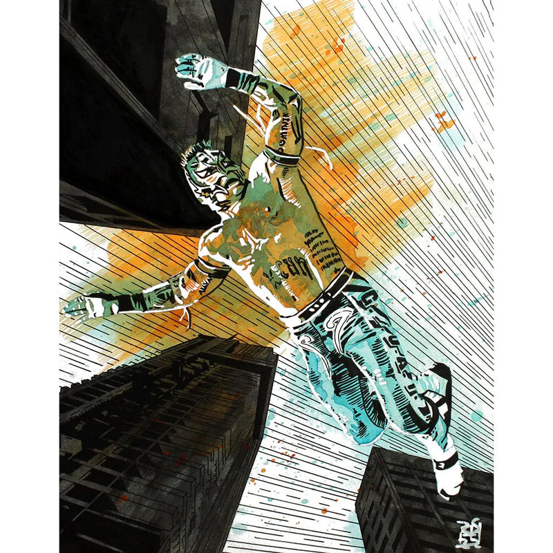 Rey Mysterio: Out the Sky 11x14 Poster