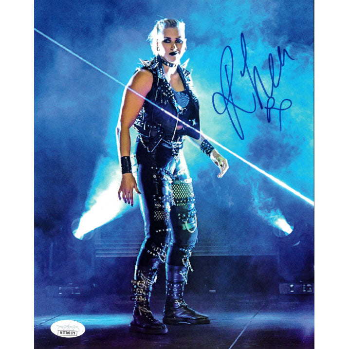 Rhea Ripley Full Body Entrance 8 x 10 Promo - JSA AUTOGRAPHED