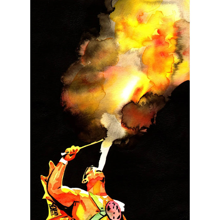 Ricky Steamboat: Breathing Fire 11x14 Poster