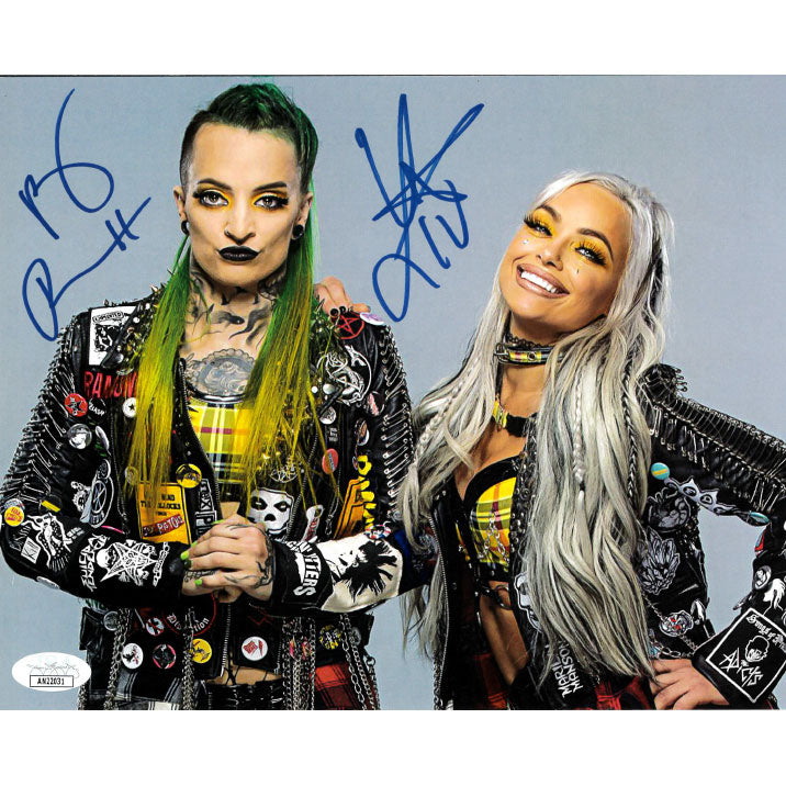 Riott Squad Black Jackets 8 x 10 Promo - JSA DUAL AUTOGRAPHED
