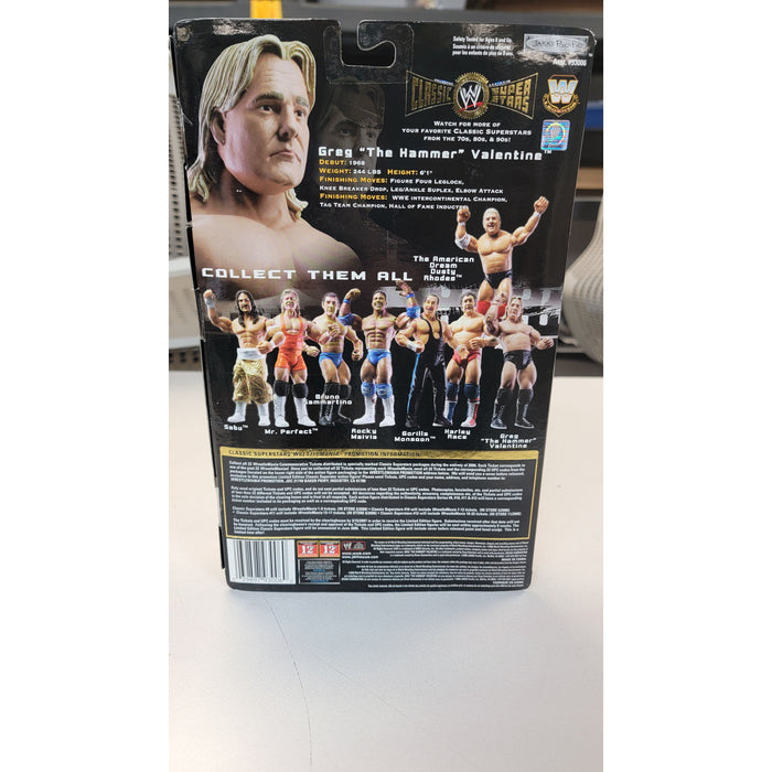 Classic Superstars Series 10- Greg "the Hammer" Valentine