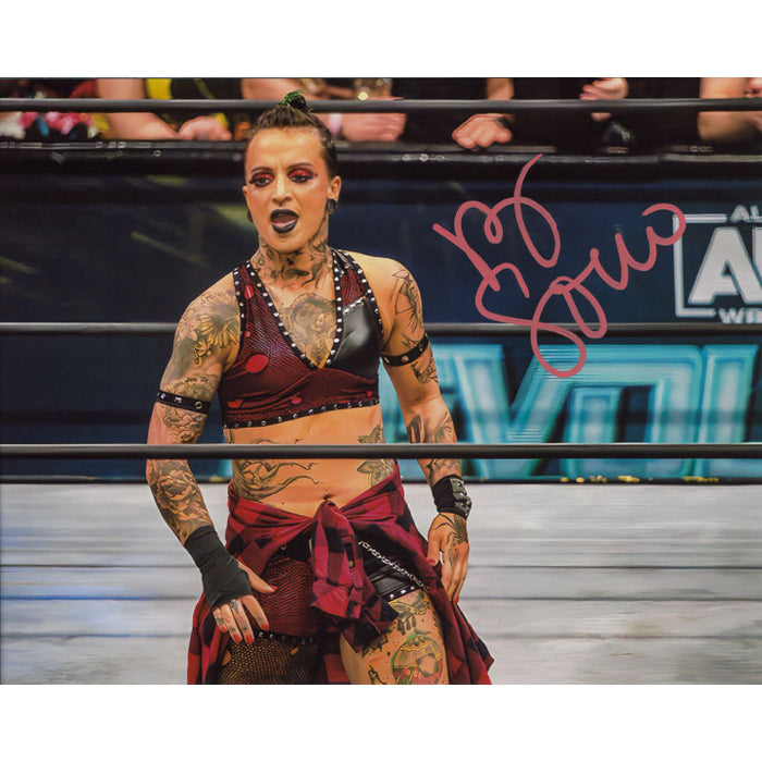 Ruby Soho In Ring 8 x 10 Promo - AUTOGRAPHED