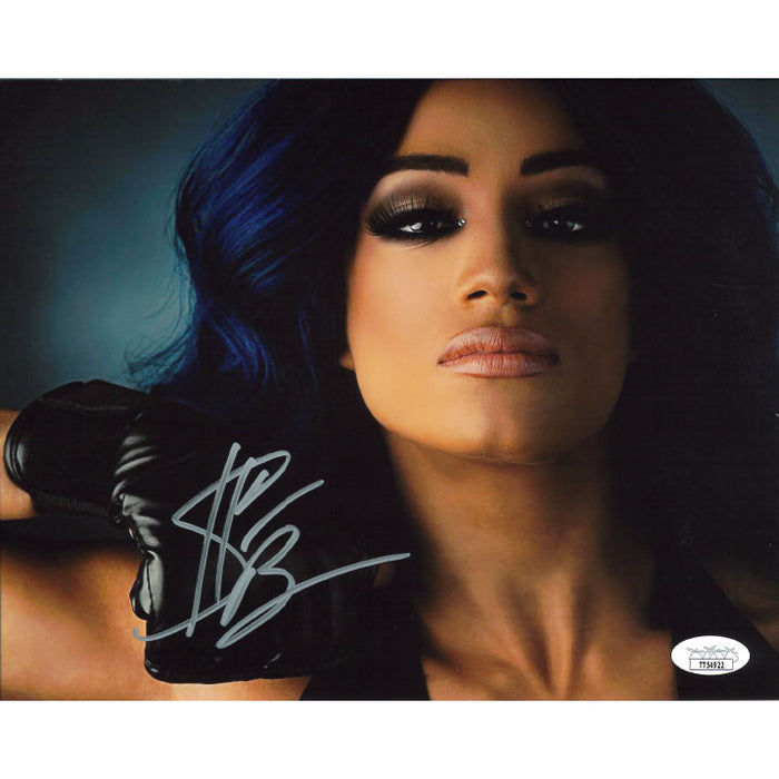 Sasha Banks Close Up Horizontal 8 x 10 Promo - JSA AUTOGRAPHED