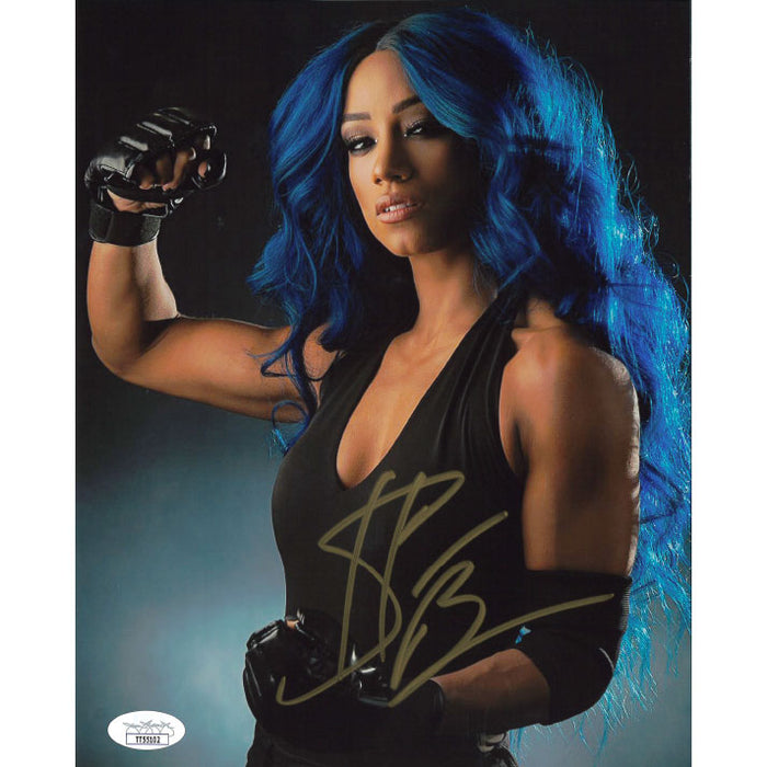 Sasha Banks Fist 8 x 10 Promo - JSA AUTOGRAPHED