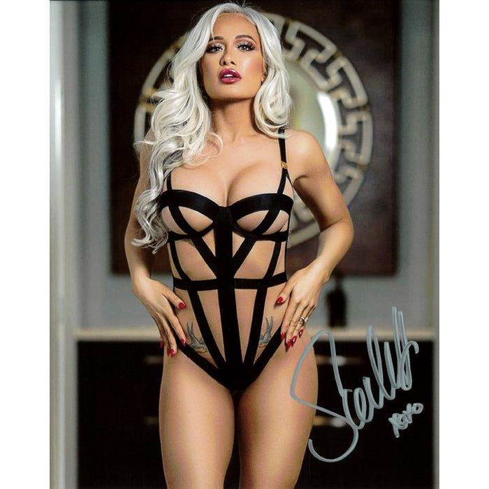 Scarlett Bordeaux Strapped 8 x 10 Promo - AUTOGRAPHED