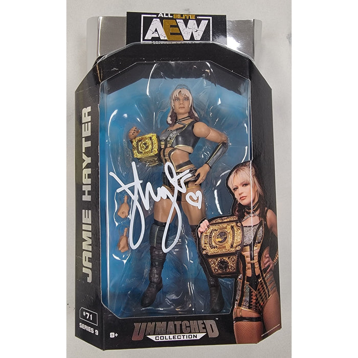 Jamie Hayter AEW Unmatched Figure - JSA Autographed