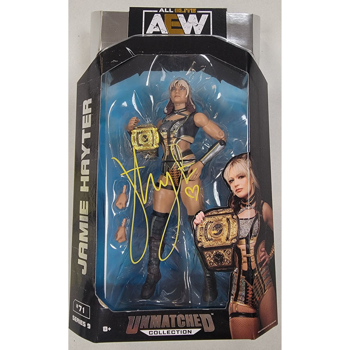 Jamie Hayter AEW Unmatched Figure - JSA Autographed