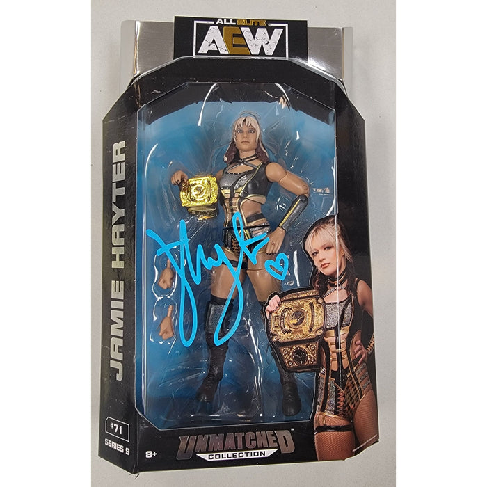 Jamie Hayter AEW Unmatched Figure - JSA Autographed