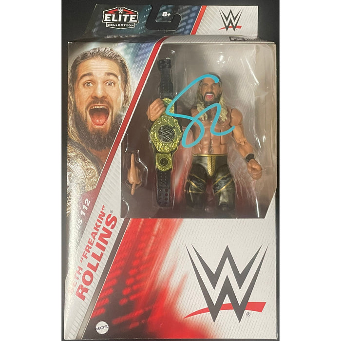 Seth Rollins Series 112 WWE Elite Figure - Autographed