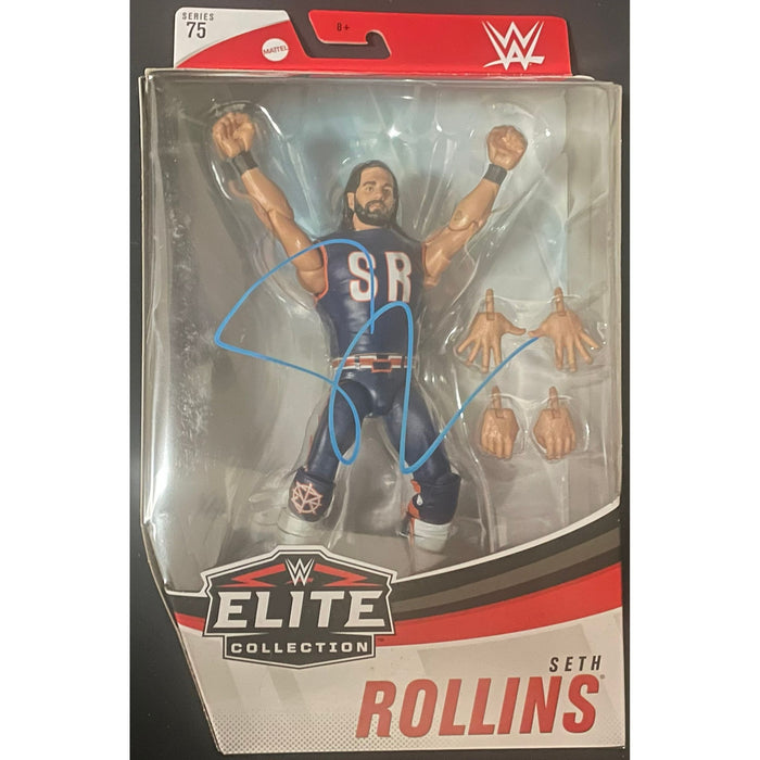 Seth Rollins Series 75 WWE Elite Figure - Autographed