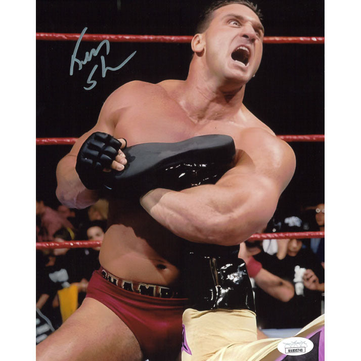 Ken Shamrock Ankle Lock 8 x 10 Promo - JSA AUTOGRAPHED