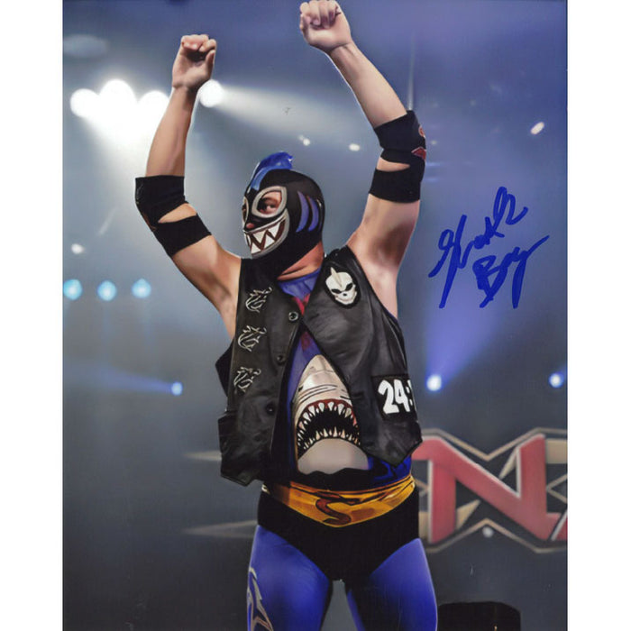 Shark Boy Arms Up 8 x 10 Promo - AUTOGRAPHED