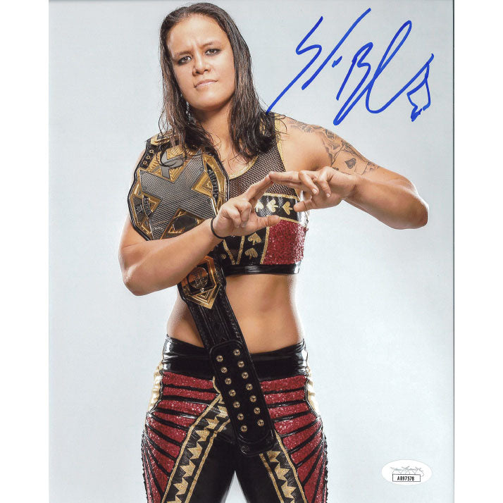 Shayna Baszler NXT Title 8 x 10 Promo - JSA AUTOGRAPHED